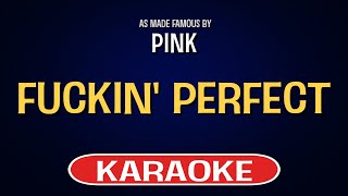 Pink - Perfect (Karaoke Version)