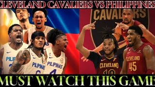 CLEVELAND CAVALIERS VS GILAS PILIPINAS! Kai sotto kayang pagsabayin Ang dalawang Team! simulation