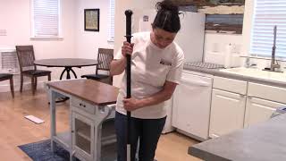 How to use the flat mop system in homes