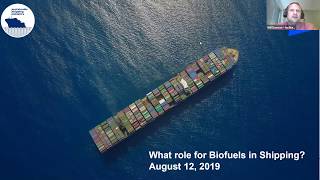 Webinar: The sustainability of biofuels for shipping