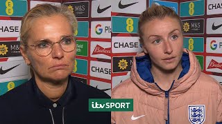 😤 'Tuesday is a MUST win' - Leah Williamson, Sarina Wiegman as England lose to F
