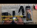 Spinifex 7 piece Camping Set from Anaconda gear review - Geoterrics Outdoors Australia