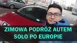 Zimowa podróż autem solo po Europie (z Polski do Hiszpanii) vanlife