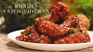 How to make Sweet and Spicy Korean Fried Chicken recipe (Yangnyeom) | Crispy & sticky fried chicken