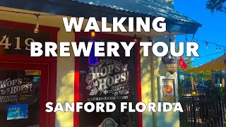 Sanford Walking Brewery Tour: Wired To Explore Road Trip S4 E32