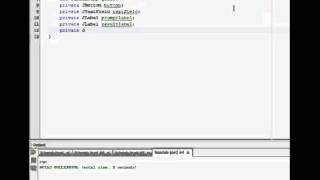 Java GUI Tutorial 6 Random number game Part 1