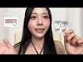 newjeans着用🐰韓国no.1カラコンolensのglowyシリーズ🤍新色 全色着用して紹介するよ🌻