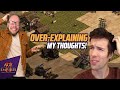 Over-explaining while playing with Vikings | AoE2 meets WC3 ft. Grubby