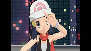 MMD pokemon Caramelldansen (Dawn)