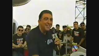 GP Brasil F1 Interlagos 1999 - boletim pré-corrida, Mauro Tagliaferri e Galvão Bueno (Rede Globo)