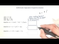 Arithmetic Operations - Intro to Java Programming