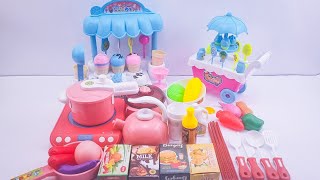 Satisfying with Unboxing \u0026 Review Miniature Kitchen Set Toys Cooking Video | ASMR Videos