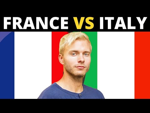 How is France and Italy different?