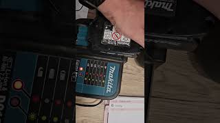 makita 18v battery charger demonstration