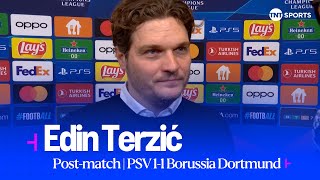 “WE WERE SLOPPY” | Edin Terzić | PSV 1-1 Borussia Dortmund | UEFA Champions League