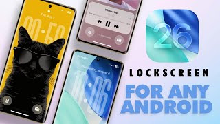 Get iOS 26 Lock Screen On Any Android (OnePlus/Realme/Vivo/Infinix/Tecno)