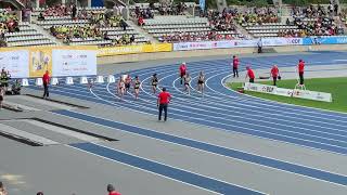 【Para Athletics】T35-36 women 100m heat1/2 : 2019 HandiSport Open Paris