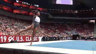 Simone Biles – Floor Exercise – 2019 GK U.S. Classic – Senior Competition