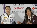 isu worlds 2013 ladies podium press conference highlights