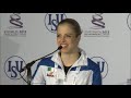 isu worlds 2013 ladies podium press conference highlights