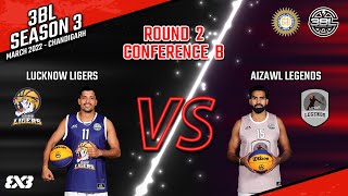 Match 5: Lucknow Ligers vs Aizawl Legends - 3BL S03 R02 B