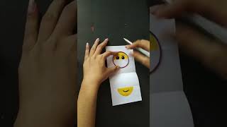 How to make smile and sad emoji face #shorts #youtubeshorts #emoji