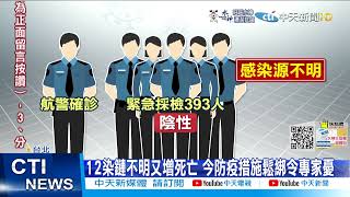 【每日必看】打兩劑.無症狀死亡! 12不明染鏈專家憂疫情發展@中天新聞CtiNews 20220216