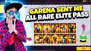 Garena Gifted Me All Golden Elite Pass Season 1 To Season 5 😱 || Free Fire