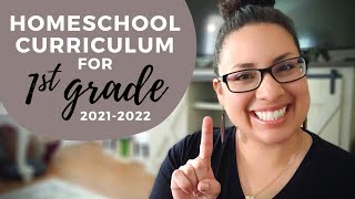FIRST GRADE HOMESCHOOL CURRICULUM: See inside our 1st grade books for this school year 2021-2022