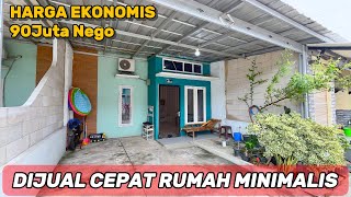 DIJUAL RUMAH MINIMALIS TIPE 36/66 || bangunan sudah di renovasi || harga murah 90 juta nego