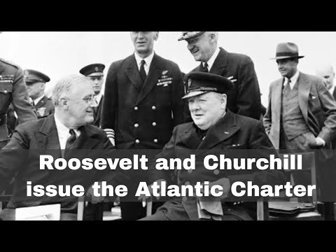 What was the charter between FDR and Churchill?