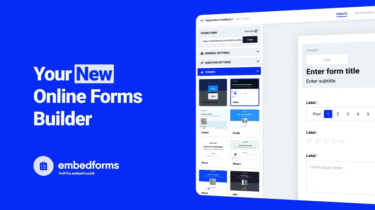 Embedforms Unlimited Forms Builder Youtube