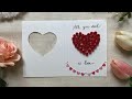 ASMR | How To Make A Love Card | Cute Gift Card | Present Gift ✨🎁