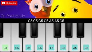 EASY!!! Twinkle Twinkle Little Star • Piano App • Perfect Piano • Easy Tutorial Piano