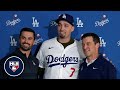 Blake Snell introduced by the Dodgers