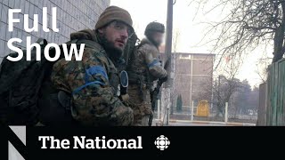 CBC News: The National | Canadian fighting in Ukraine, Girl's body found, At Issue