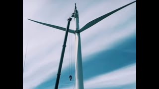 Wind Turbine Rotor Lift with RotorHook™