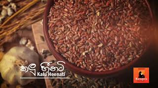 kalu heenati | traditional paddy verity | කළු හීනටි | පාරම්පරික සහල්