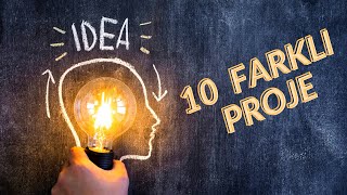 10 FARKLI PROJE -  BASİT OKUL PROJE FİKİRLERİ - diy