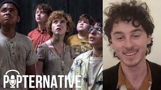 Wyatt Oleff talks about being in competition for roles against his IT co-stars