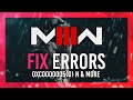 MW3 Fix Startup-up Crashes | 0xc0000005(0) N & 0x00001338(11960) N | Simple Guide