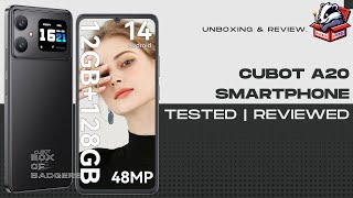 CUBOT A20 Smartphone – Unlocked Android 14, 6.75\