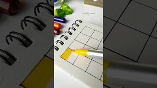 Easy zendoodle pattern tutorial #art #zentangle #shorts #doodle #3d #trending