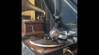 藤本 二三吉 ♪カフェー新小唄♪ 1930年 78rpm record. Columbia Model No G ｰ 241 phonograph