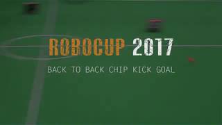 Epic Back to Back Chip Kicks I RoboCup 2017 | SSL