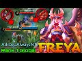 Monster Freya Deadly HyperCarry - Top 1 Global Freya by AdilagaAlwaysNT - Mobile Legends