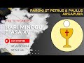 Live Misa Minggu Biasa XV, 14 Juli 2024 - Paroki Argapura