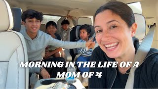 Morning in life of a mom of four!