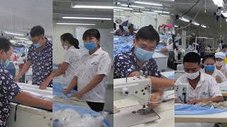 【EX. WORKERS】オーダーメイド作業服導入事例：HARADA GARMENT VIETNAM CO., LTD.(自社縫製工場)【原田産業株式会社】