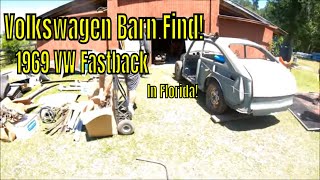 Barn Find - 1969 Volkswagen Fast Back!